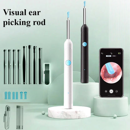 ClearView™ Smart Ear Camera Cleaner – HD Wax Removal Tool (iOS/Android Compatible)