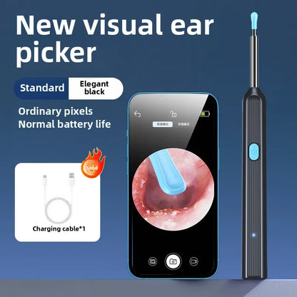 ClearView™ Smart Ear Camera Cleaner – HD Wax Removal Tool (iOS/Android Compatible)